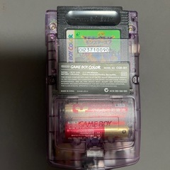 
ゲームボーイカラークリアパープルの画像