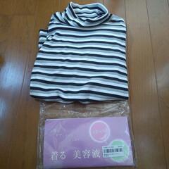 テレビ通販購入未使用　着る美容液　レディース　インナー　薄手カットソーの画像