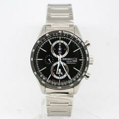 時計 SEIKO SBPY119 V172-0AP0 SEIKO(セイコー) / V172-0AP0/ソーラー腕時計/アナログ/レザー/BLK/BLK