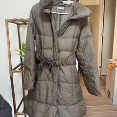長ダウンコート