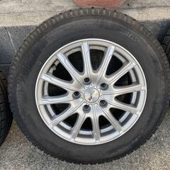 TOYO 2019製195/65R15アルミ付きスタッドレス4本｜横浜引取の画像