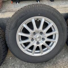 TOYO 2019製195/65R15アルミ付きスタッドレス4本｜横浜引取の画像