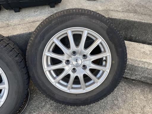 TOYO 2019製195/65R15アルミ付きスタッドレス4本｜横浜引取