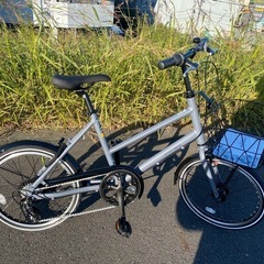 購入したて美品　自転車　クロスバイク　