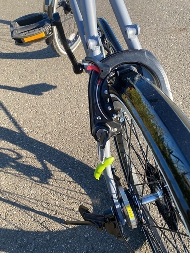 購入したて美品　自転車　クロスバイク　
