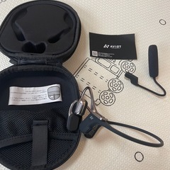 AVIOIT WB-E1M-BK 骨伝導イヤホン メタリックブラック