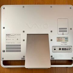 SONY一体型パソコン32ビットの画像