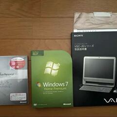 SONY一体型パソコン32ビットの画像