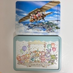 ディズニーシー ダッフィー&フレンズ ソアリン お菓子缶