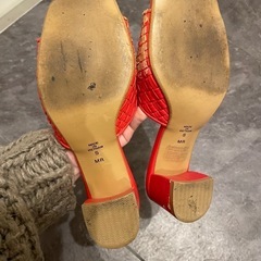 ダイアナ　Sサイズ　オレンジ　サンダル※最終価格の画像