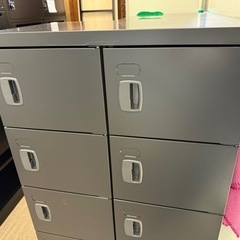 シューズボックス　収納庫　幅60 奥38 高さ116cm　の画像