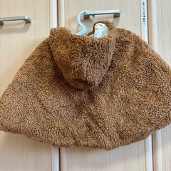 ポンチョ　フリーサイズ　６ヶ月〜２歳位の画像