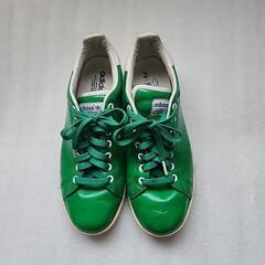 ヴィンテージadidasエナメルスニーカー