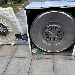 【ジャンク】日立 衣類乾燥機 DE-N55FXの画像