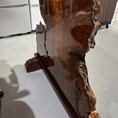 最高級 天然木 一枚板 衝立 しっかりした重厚感がある１枚板 Used・美品の画像