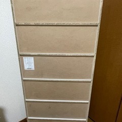 本棚　カラーボックス　６段　山善の画像