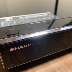 SHARP ブルーレイディスクレコーダー　ジャンク品の画像