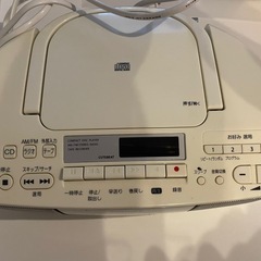 TOSHIBA CDプレイヤーの画像