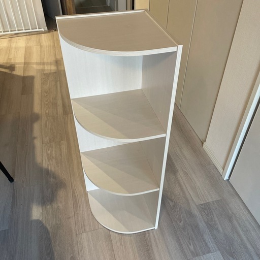 IKEA イケア　コーナー棚　丸角　おしゃれ