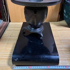【値下げしました 】ビンテージ花器　水盤  共耳つき   三足の画像