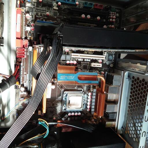 ASUS.P5QDELUXE.CPU付.メモリ.ビデオカード付.ジャンク