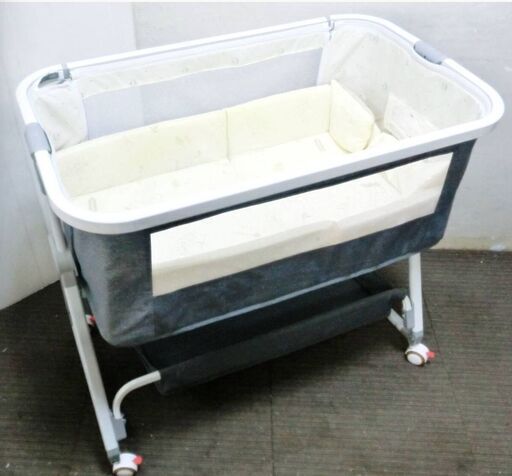Bella baby　べビーベッド　添い寝　BLA-1209　サイドスリーパー　キャスター付き　軽量　高さ調整可能　ベビー用品　寝具