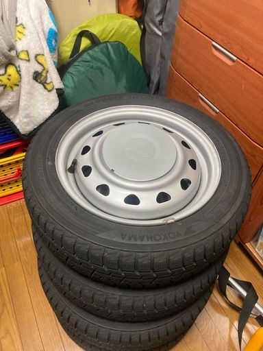 早い者勝ち　軽自動車　155/65 14 スタッドレスタイヤ