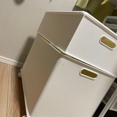 【無料】収納ボックス/蓋・チェスター付きの画像
