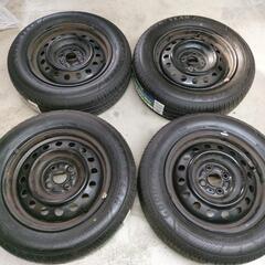新品未使用　お値下げ相談　グッドイヤー　185/65R15　トヨタ純正ホイール付きの画像