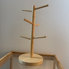 IKEA  オストビット　マグスタンド　マグカップツリー　竹