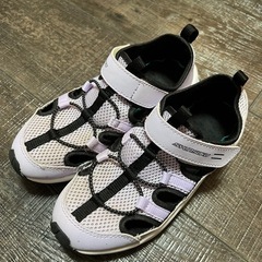 瞬足 スニーカー 21cm 紫