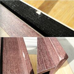 オーヤマ　シングルスノコベッド　2口コンセント付　2段階高さ調節可能　フレームのみ　棚付き　ブックシェルフ付　すのこ　ブラウンの画像