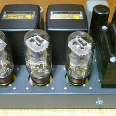 ホームメイド真空管アンプCV1075(KT66)PPの画像