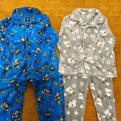 110 冬パジャマ　2点セット 