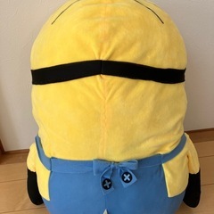 美品　ミニオン　ぬいぐるみ　スチュアート　BIGサイズ　60㎝　人形　グッズ　キャラクターの画像