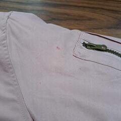 【値下げ】ピンク ジップアップジャケット 130cmの画像