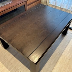 ニトリ長方形こたつ＋リバーシブルこたつ布団　　