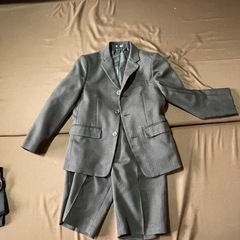 男児120-130 フォーマル　子供　 スーツ　カーデ　セット　...