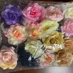 造花　コサージュ　ハンドメイド素材