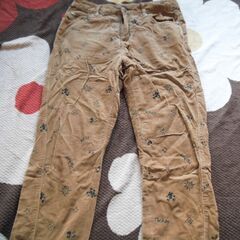 ミッキースエードパンツ