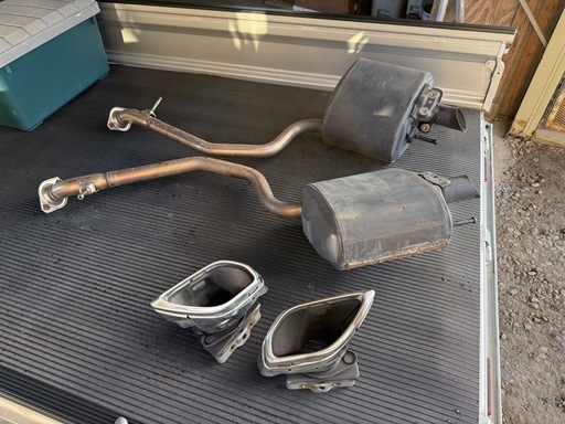 LEXUS RC マフラー 加工