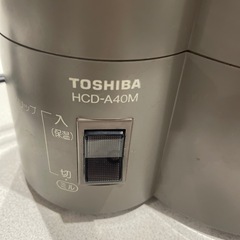 TOSHIBA コーヒーメーカー 稼働問題なしの画像