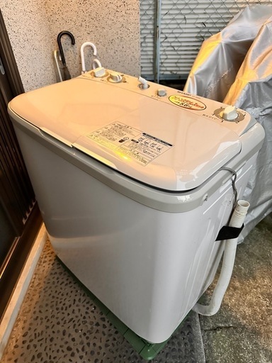 シャープ二層式洗濯機