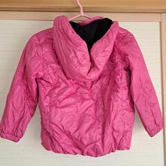 【値下げ】ピンクフード付きジャケットの画像