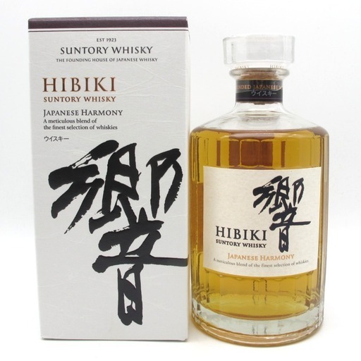 SUNTORY (サントリー) ウイスキー 響 JH JAPANESE HARMONY ジャパニーズハーモニー 箱あり ホログラムシールあり 700ml 43% 未開栓 店頭引取りのみ 福井やしろ店 【セレブール福井やしろ店】