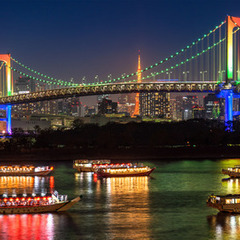 イルミネーション　東京湾　夜景ライトアップ・クルーズ　に乗船しませんか？　年齢不問　 - 品川区
