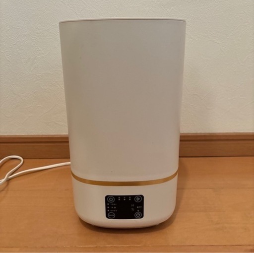 ドウシシャ 加湿器 超音波式 上から給水 抗菌加工 加湿量300ml