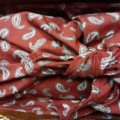 (未使用)SHY トートバック ペイズリーの画像