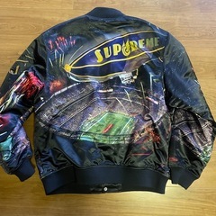 Supreme×ミッチェルアンドネスコラボ 入手困難 スタジャン SS22
の画像