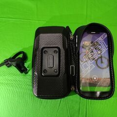 【新品】自転車用スマホホルダー　スマホポーチ　ハンドルバーマウント　ステムマウントの画像